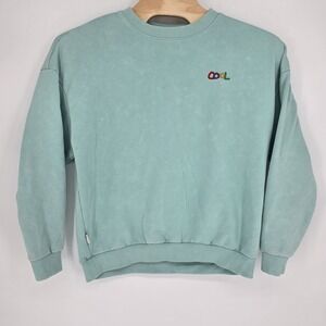 Cool Shirtz Rainbow Crew Teal Sweatshirt XL Pullover Australia Melbourne Acid